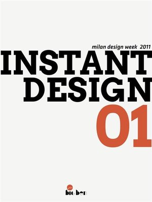 cover image of Instant Design_01 Milan Design Week 2011